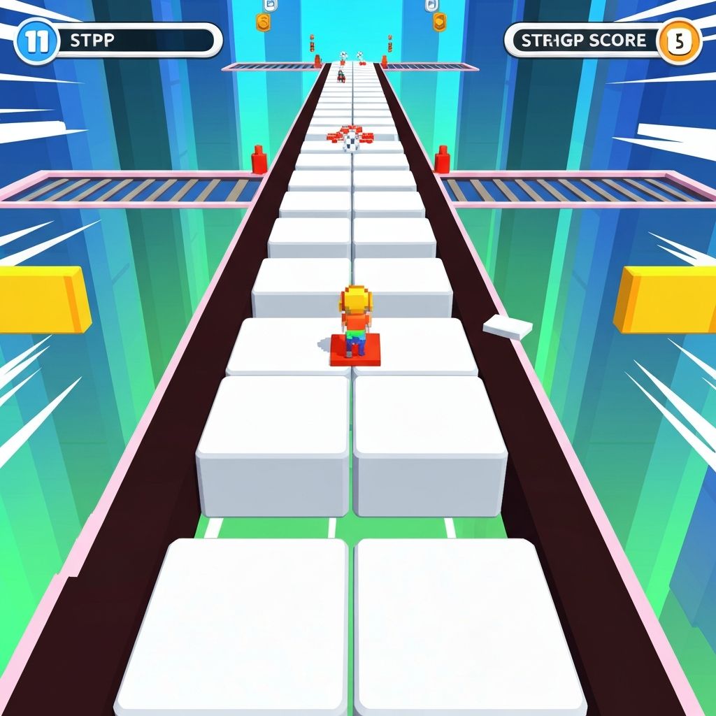 Don't Step the White Tile