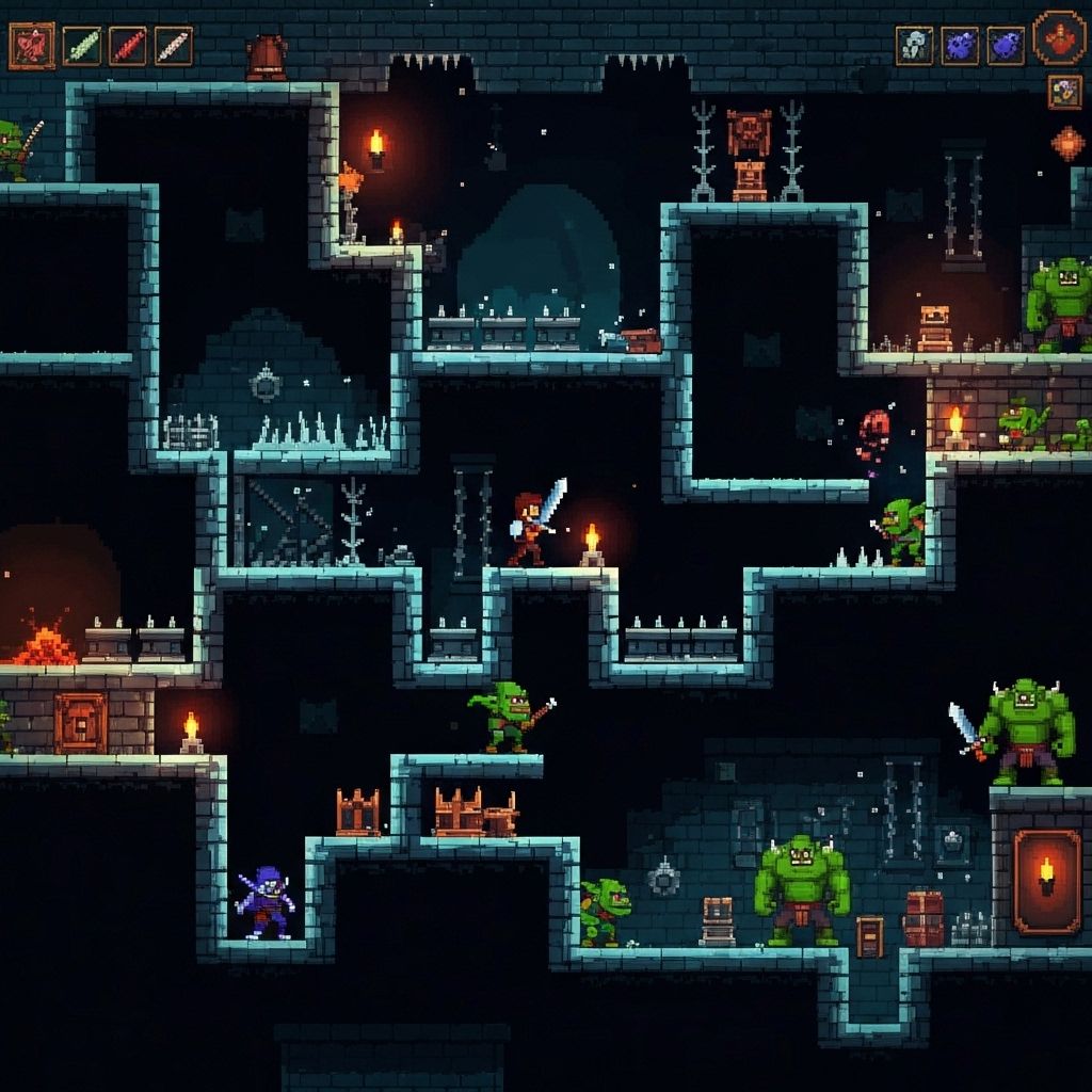Tiny Dangerous Dungeons Remake